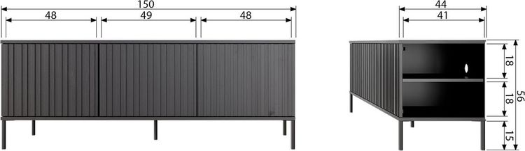 WOOOD Gravure Medium Tv-meubel