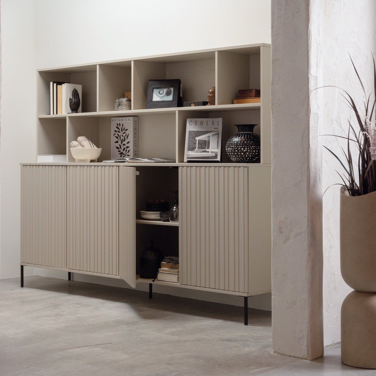 WOOOD Gravure Open Opbergkast