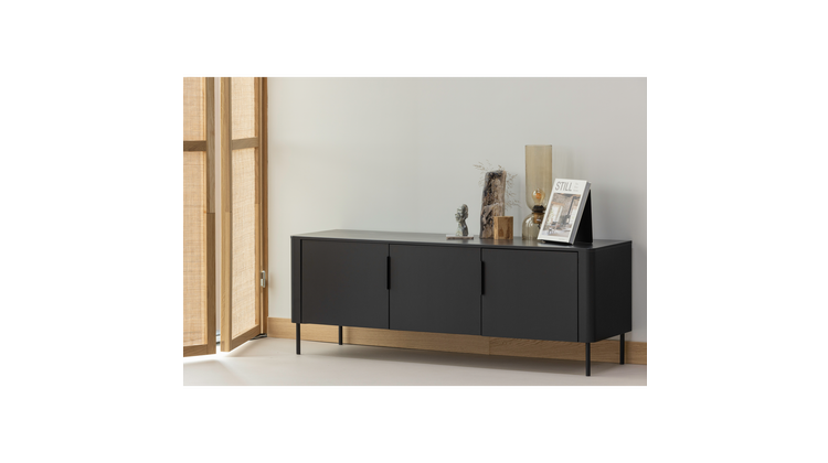 WOOOD Gunnar 3-deurs Tv-meubel