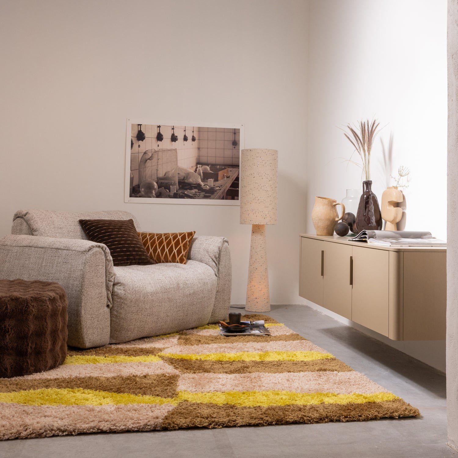 WOOOD Gunnar 3-deurs Tv-meubel