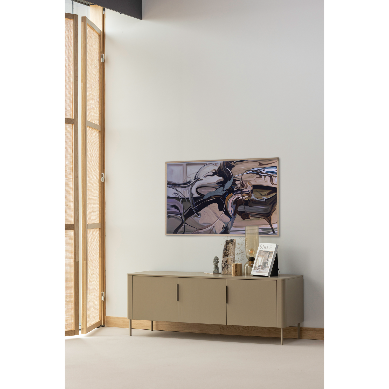 WOOOD Gunnar 3-deurs Tv-meubel