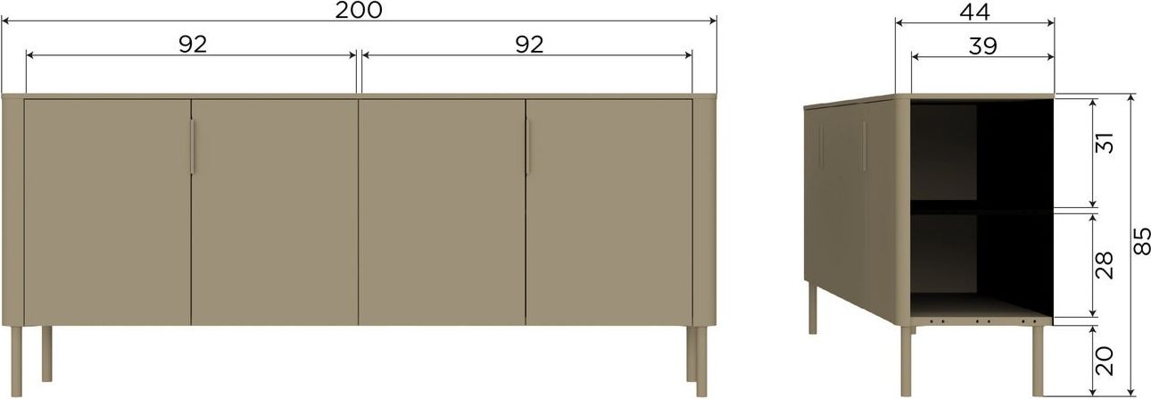 WOOOD Gunnar Dressoir