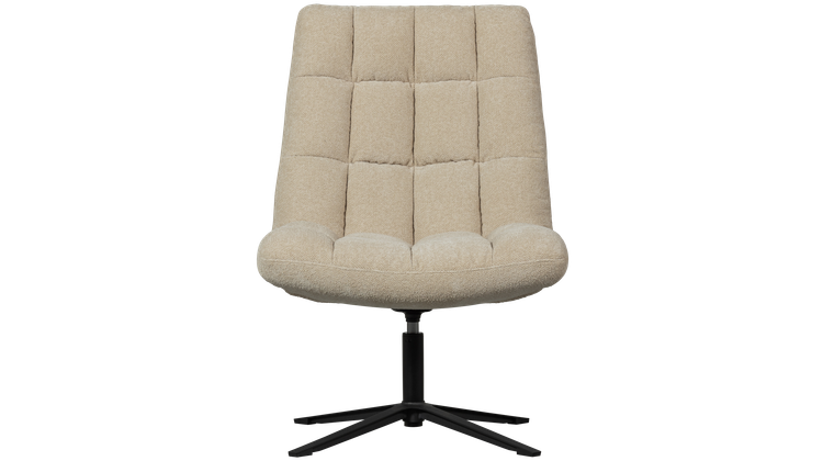 WOOOD Job Bouclé Draaifauteuil