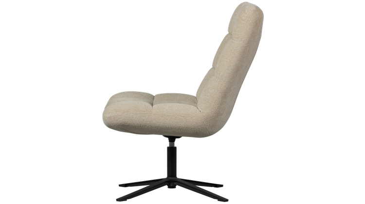 WOOOD Job Bouclé Draaifauteuil