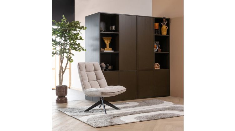 WOOOD Jouke Draaifauteuil