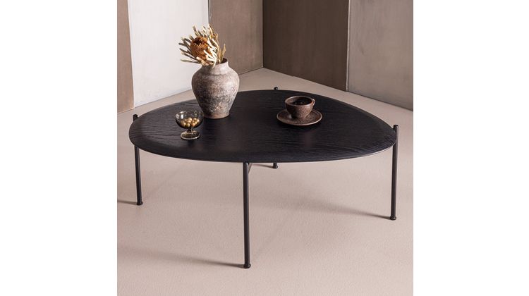 WOOOD Kota Zwart Salontafel