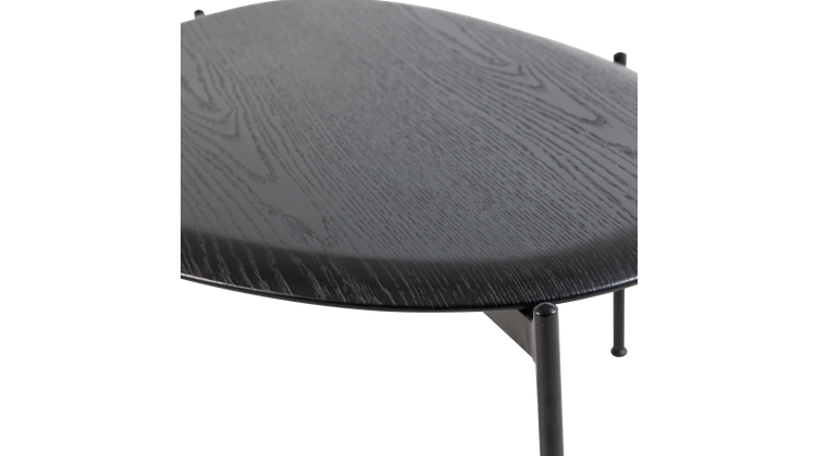 WOOOD Kota Zwart Salontafel