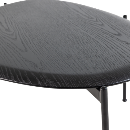 WOOOD Kota Zwart Salontafel