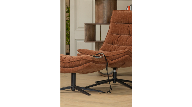 WOOOD Kube Draaifauteuil