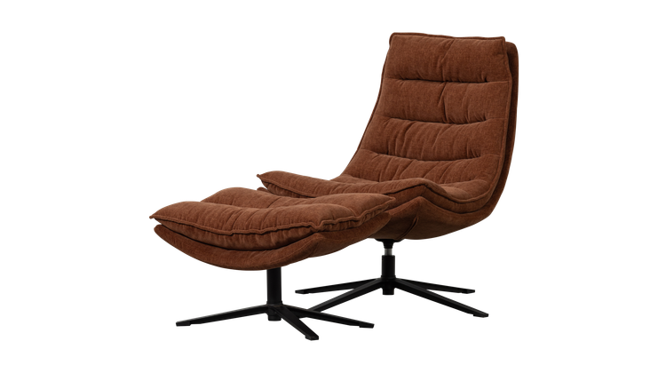 WOOOD Kube Draaifauteuil