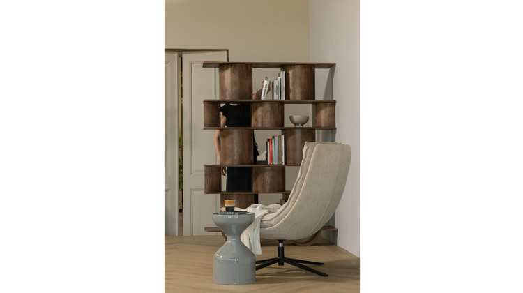 WOOOD Kube Draaifauteuil