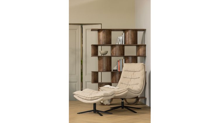 WOOOD Kube Draaifauteuil