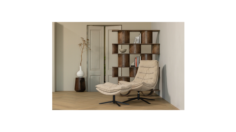 WOOOD Kube Draaifauteuil