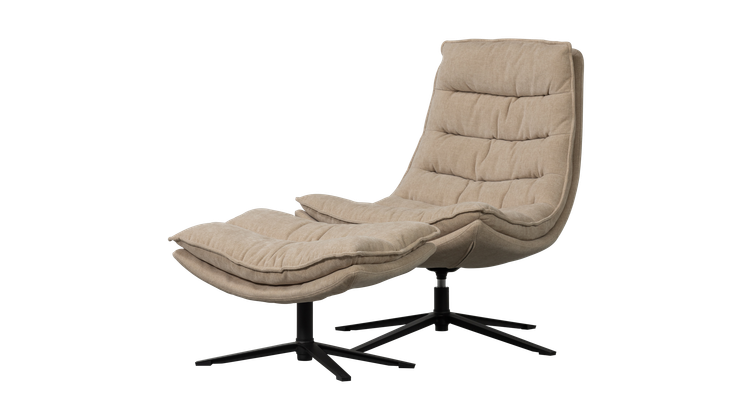 WOOOD Kube Draaifauteuil