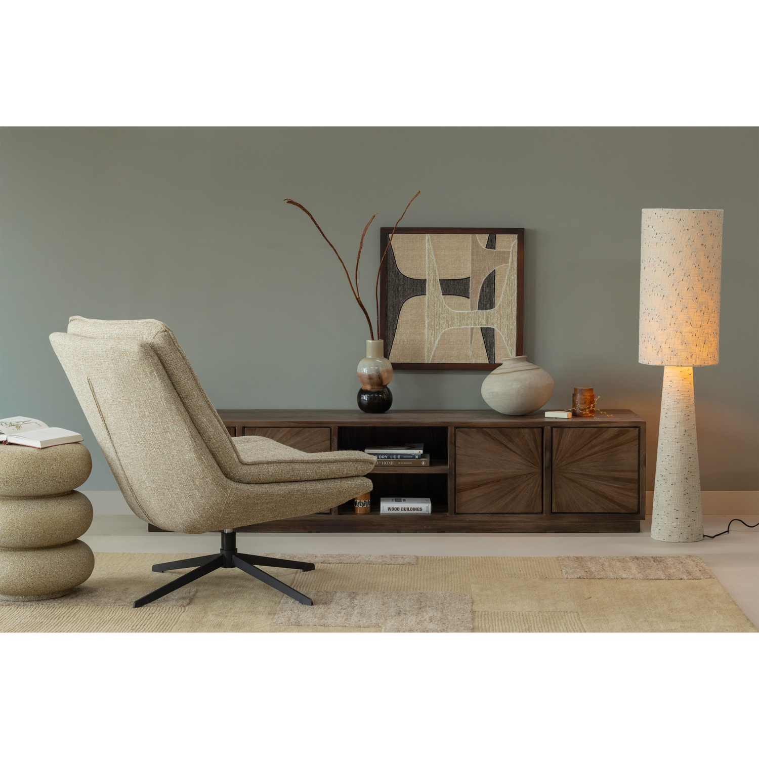 WOOOD Loft Vloerlamp