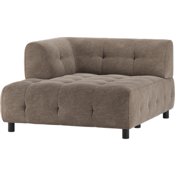 WOOOD Louis Chenille Links Chaise Longue