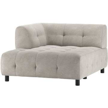 WOOOD Louis Chenille Links Chaise Longue