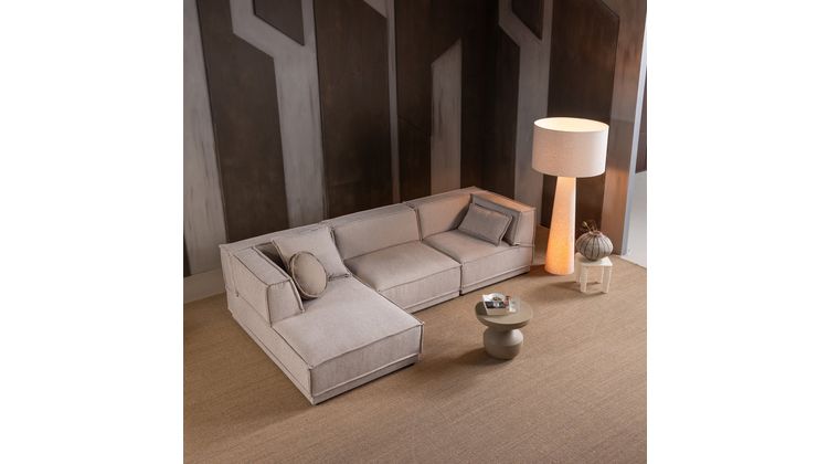 WOOOD Manu Grove Chenille Hoekbank