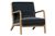 WOOOD Mark Fauteuil Anthracite