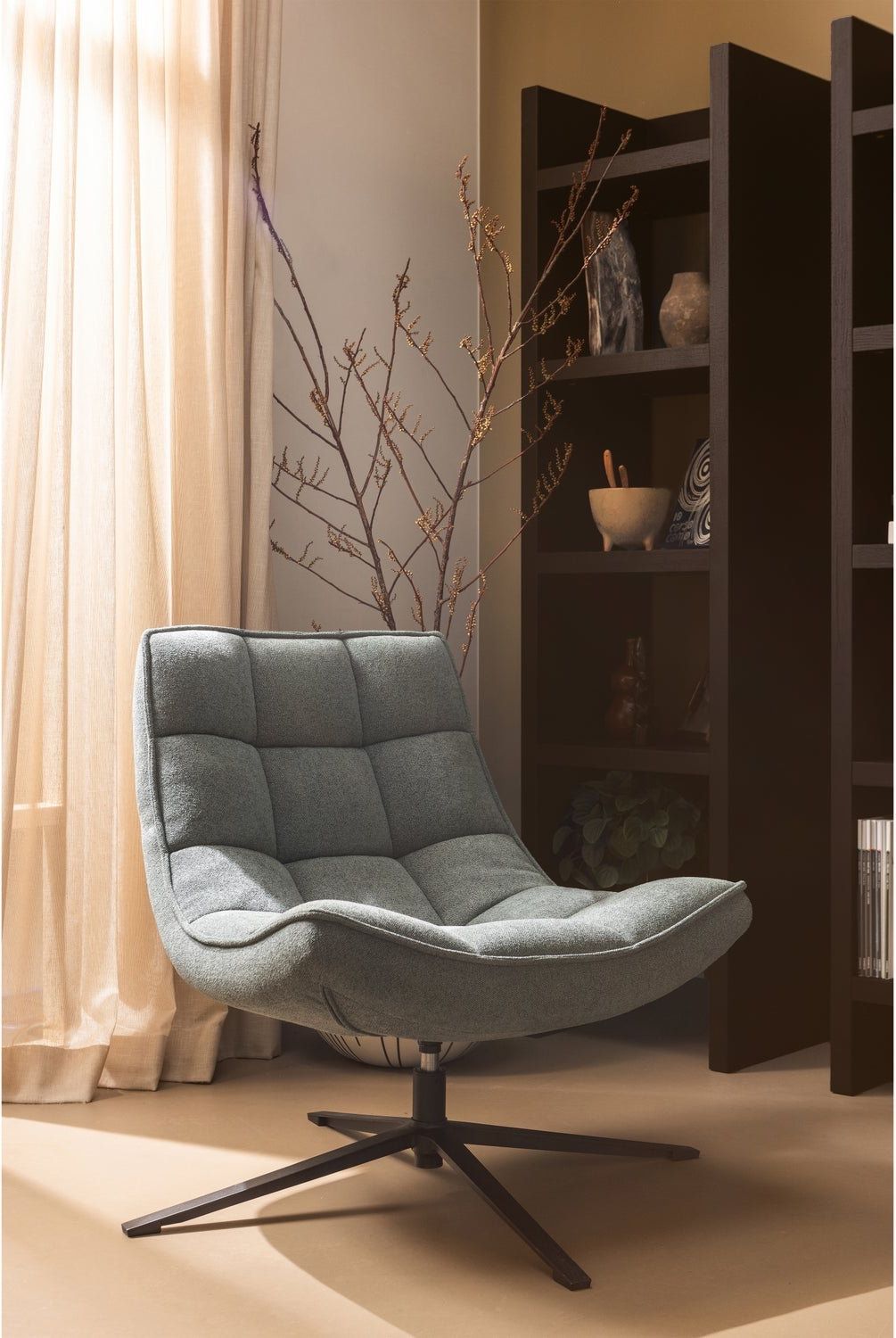 WOOOD Maudi Draaifauteuil