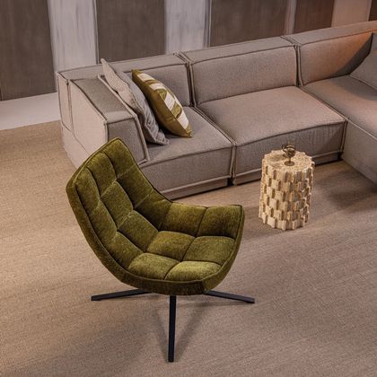 WOOOD Maudi Draaifauteuil