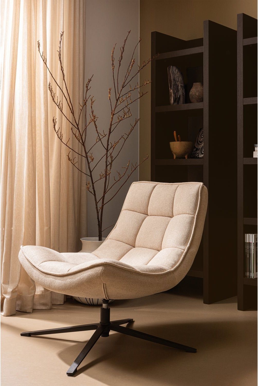 WOOOD Maudi Draaifauteuil