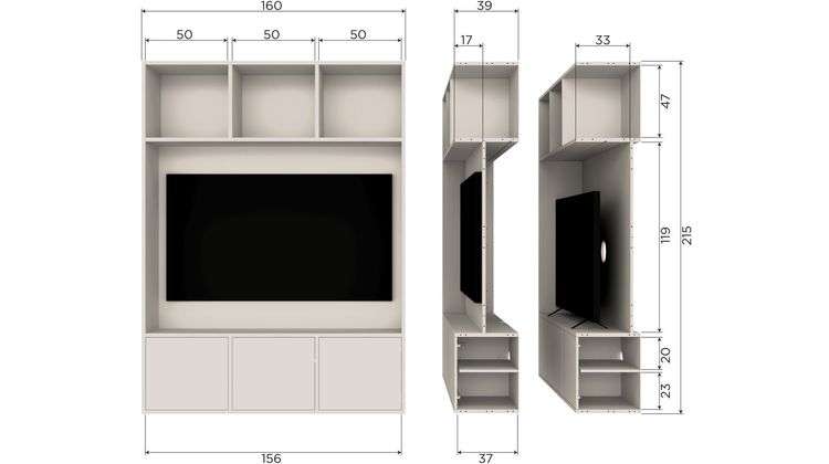 WOOOD Meggy Tv-Meubel