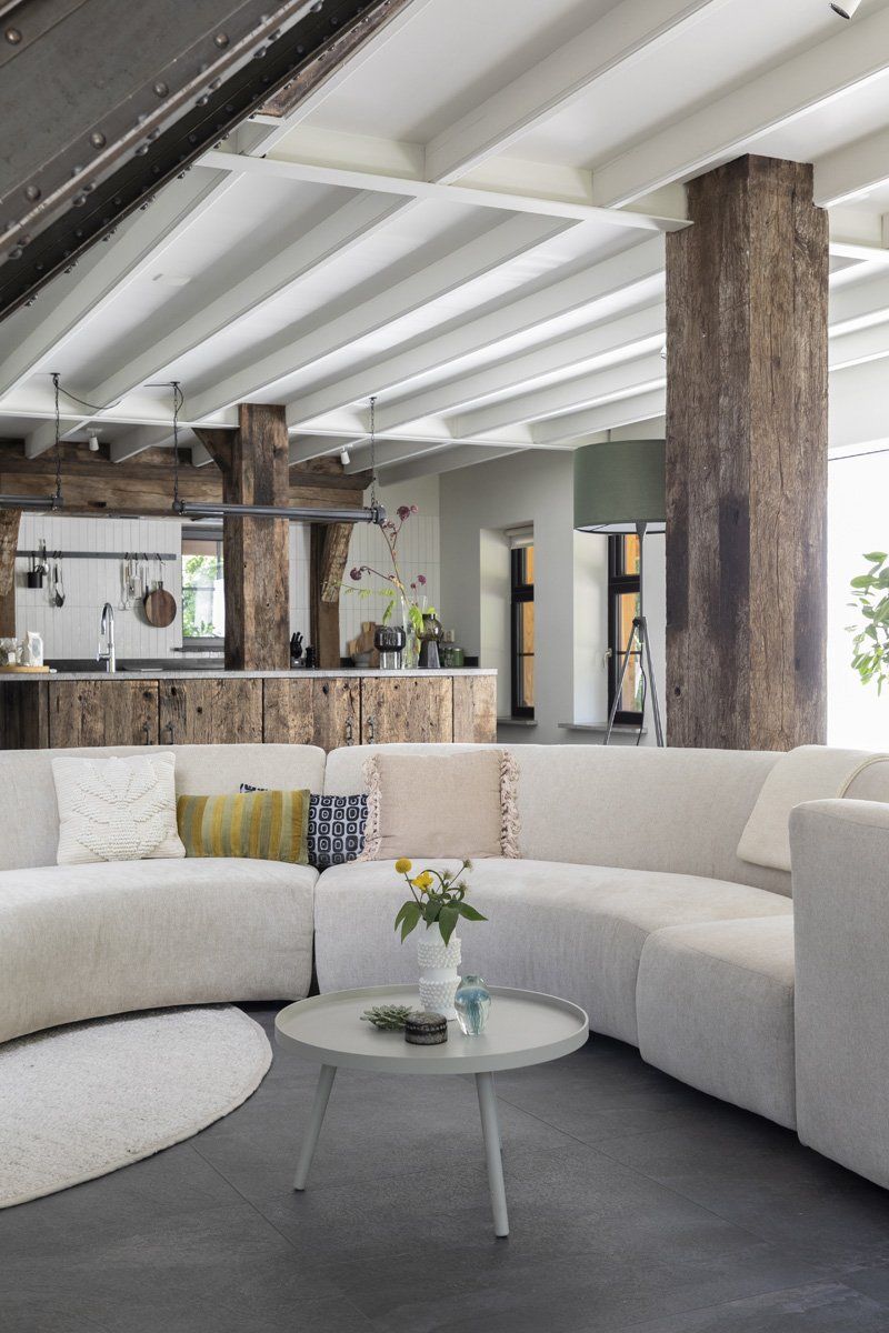 WOOOD Mesa Beige Bijzettafel
