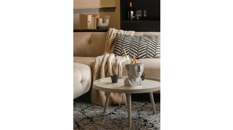 WOOOD Mesa Beige Bijzettafel