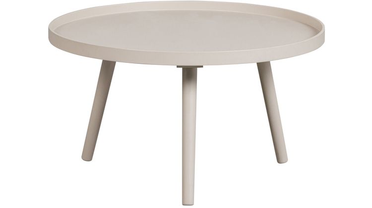 WOOOD Mesa Beige Bijzettafel