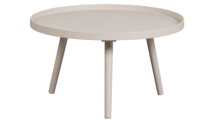 WOOOD Mesa Beige Bijzettafel