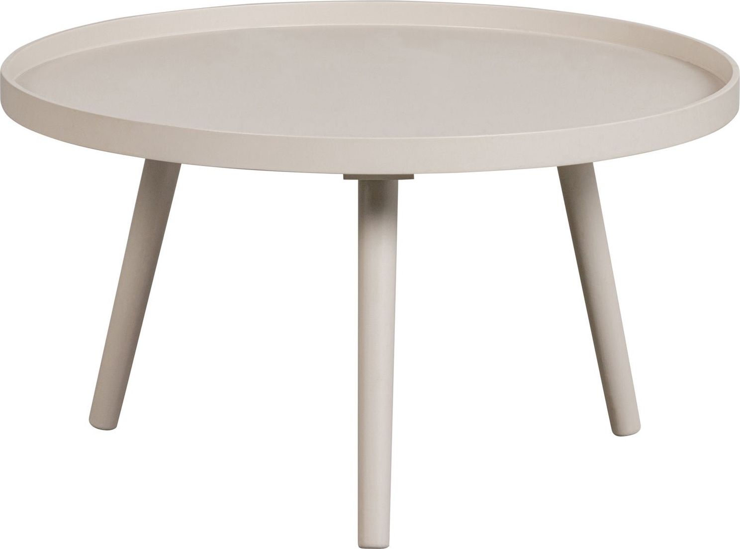 WOOOD Mesa Beige Bijzettafel