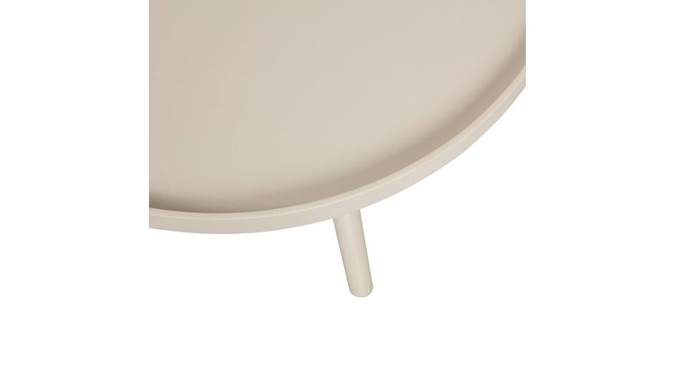 WOOOD Mesa Beige Bijzettafel