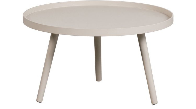 WOOOD Mesa Beige Bijzettafel