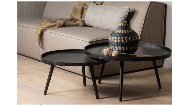 WOOOD Mesa Black Bijzettafel