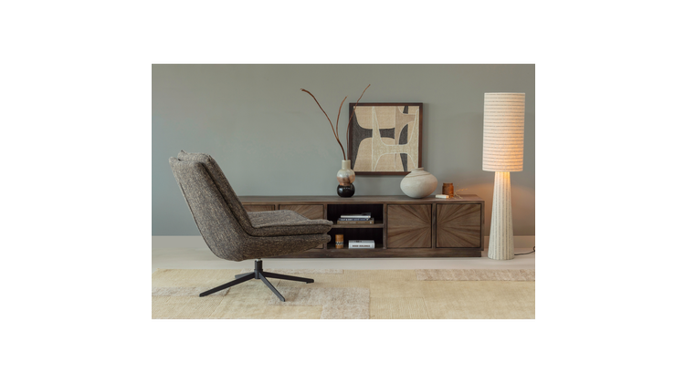 WOOOD Milaro Draaifauteuil