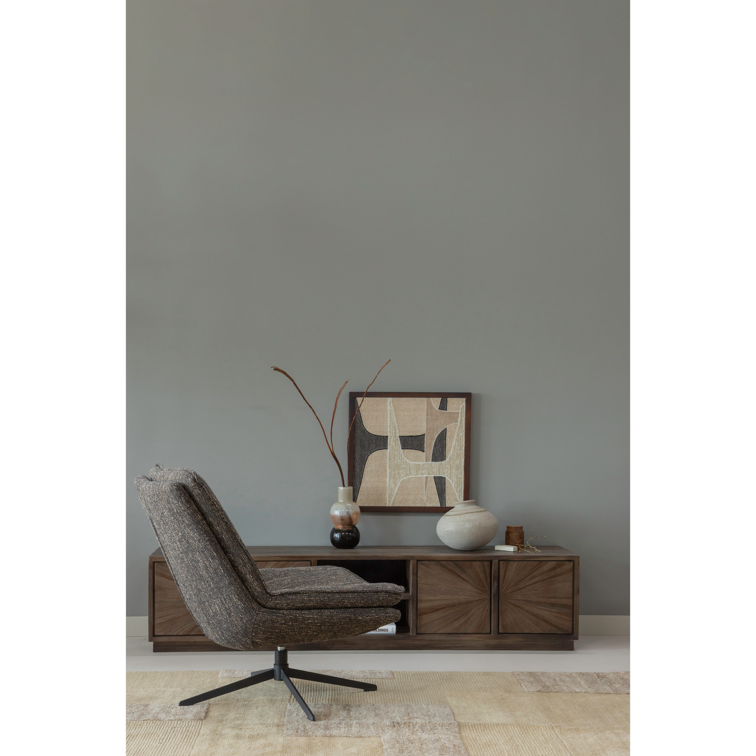 WOOOD Milaro Draaifauteuil