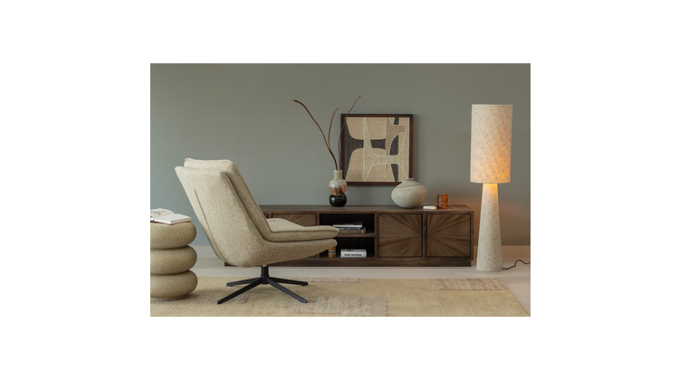 WOOOD Milaro Draaifauteuil