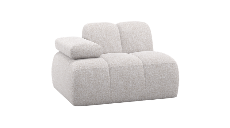 WOOOD Mojo 1-Zits Bouclé Elementenbank