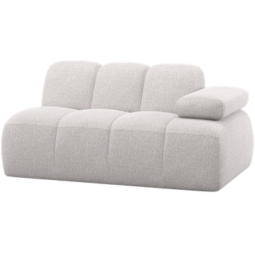 WOOOD Mojo Bouclé 1,5-Zits Elementenbank