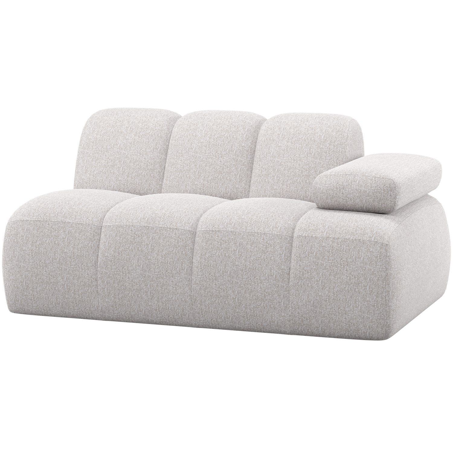 WOOOD Mojo Bouclé 1,5-Zits Elementenbank