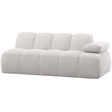 WOOOD Mojo Bouclé 2-Zits Elementenbank