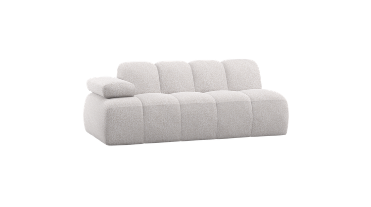 WOOOD Mojo Bouclé 2-Zits Elementenbank