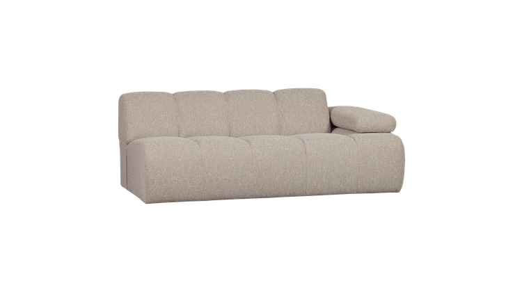 WOOOD Mojo Bouclé 2-Zitsbank