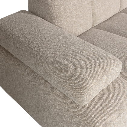 WOOOD Mojo Bouclé Chaise Longue Bank