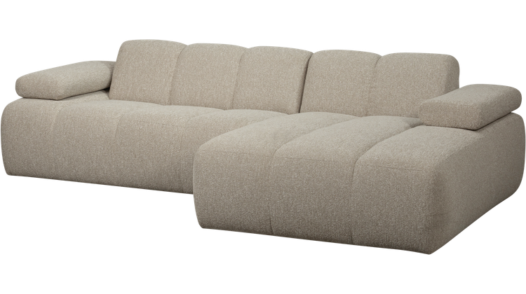 WOOOD Mojo Bouclé Chaise Longue Bank