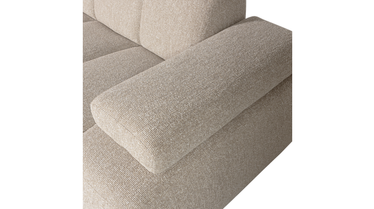 WOOOD Mojo Bouclé Chaise Longue Bank