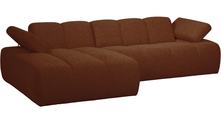 WOOOD Mojo Bouclé Chaise Longue Bank