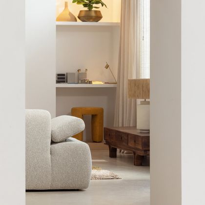WOOOD Mojo Bouclé Chaise Longue