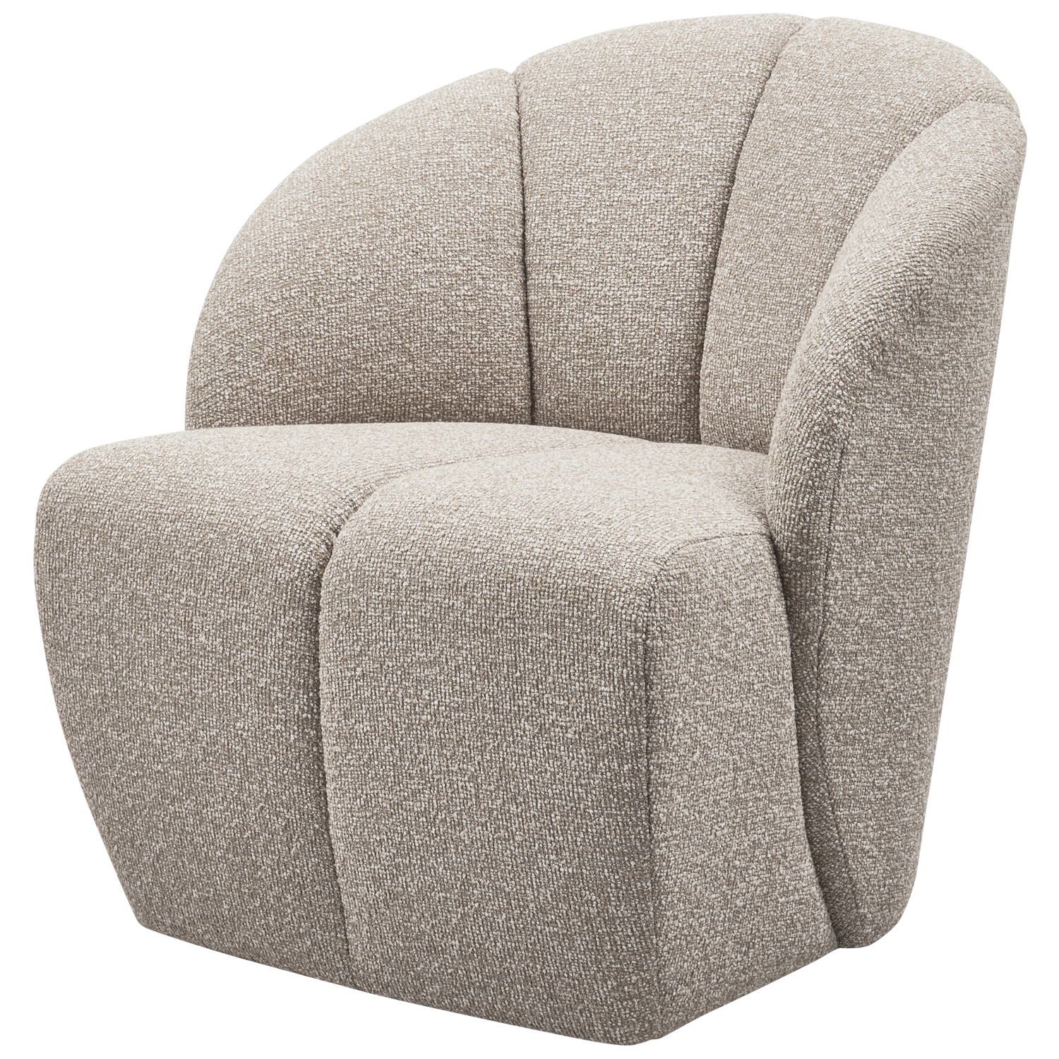 WOOOD Mojo Bouclé Draaifauteuil